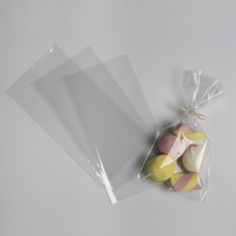 6000 Bustine Trasparenti in Cellophane 10x20 cm Senza Alette per il confezionamento di alimenti
