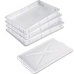 Cassetta Pizza con coperchio 60x40x10 cm - 6 Cassette + 1 Coperchio