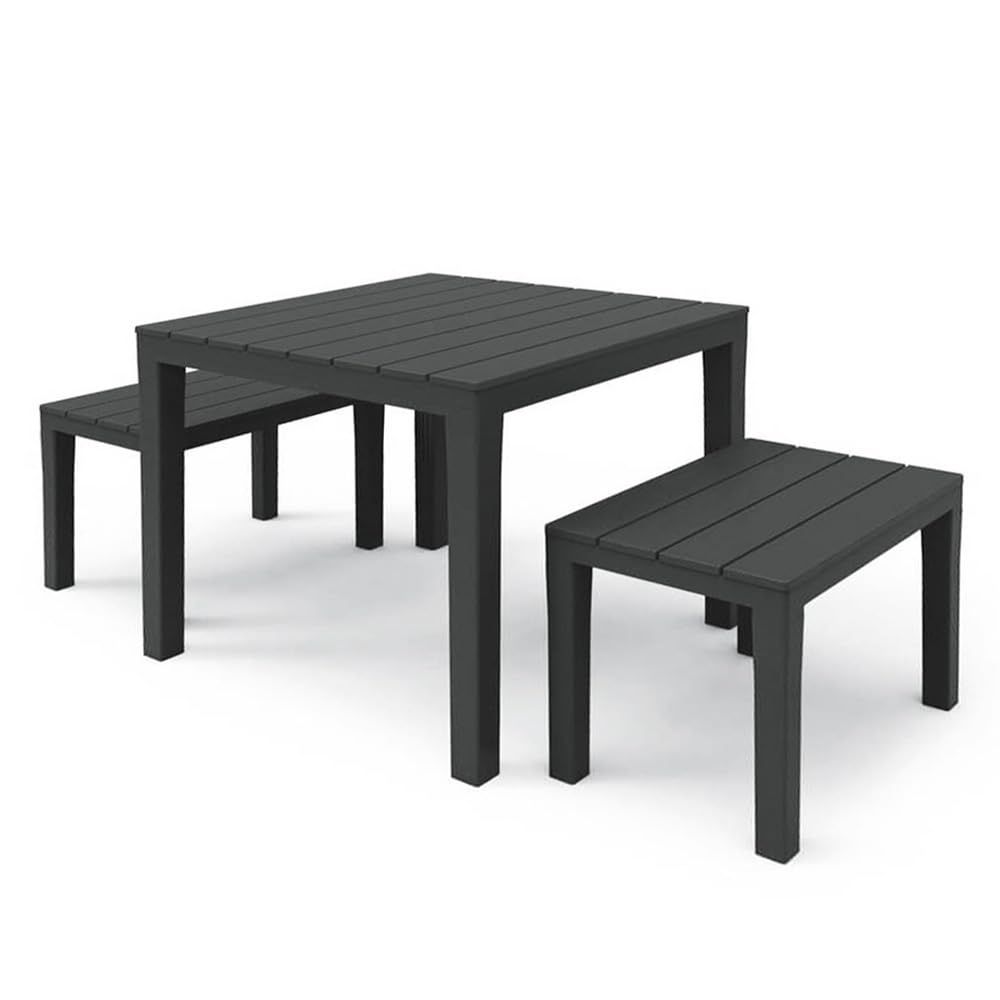 Tavolo Sedie Grigie Amazon Campeggio Da Giardino Tavolo Plastica