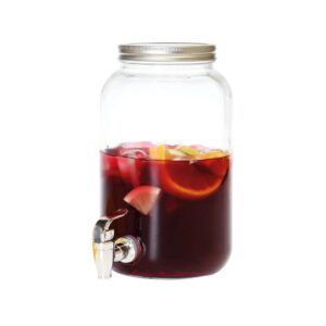 Dispenser in Vetro con rubinetto da 3,5 Litri