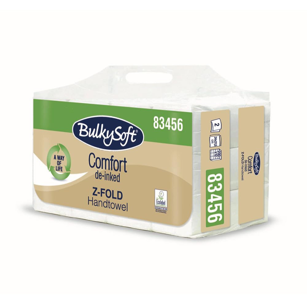 Asciugamani Goffrati Bianchi Piegati A C - 1200 Pezzi Per Dispenser Bagno, 23cm Assorbenti - Foto 9