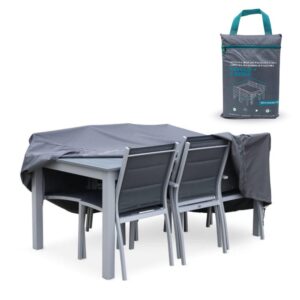 Telo copri tavolo e sedie esterno 165x140x90 cm