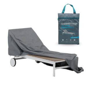 Telo Copertura lettini grigio da 200x70x40 cm
