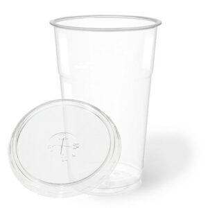 Bicchieri Kristal 500 ml con Coperchi