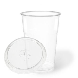 Bicchieri Kristal 400 ml con Coperchi