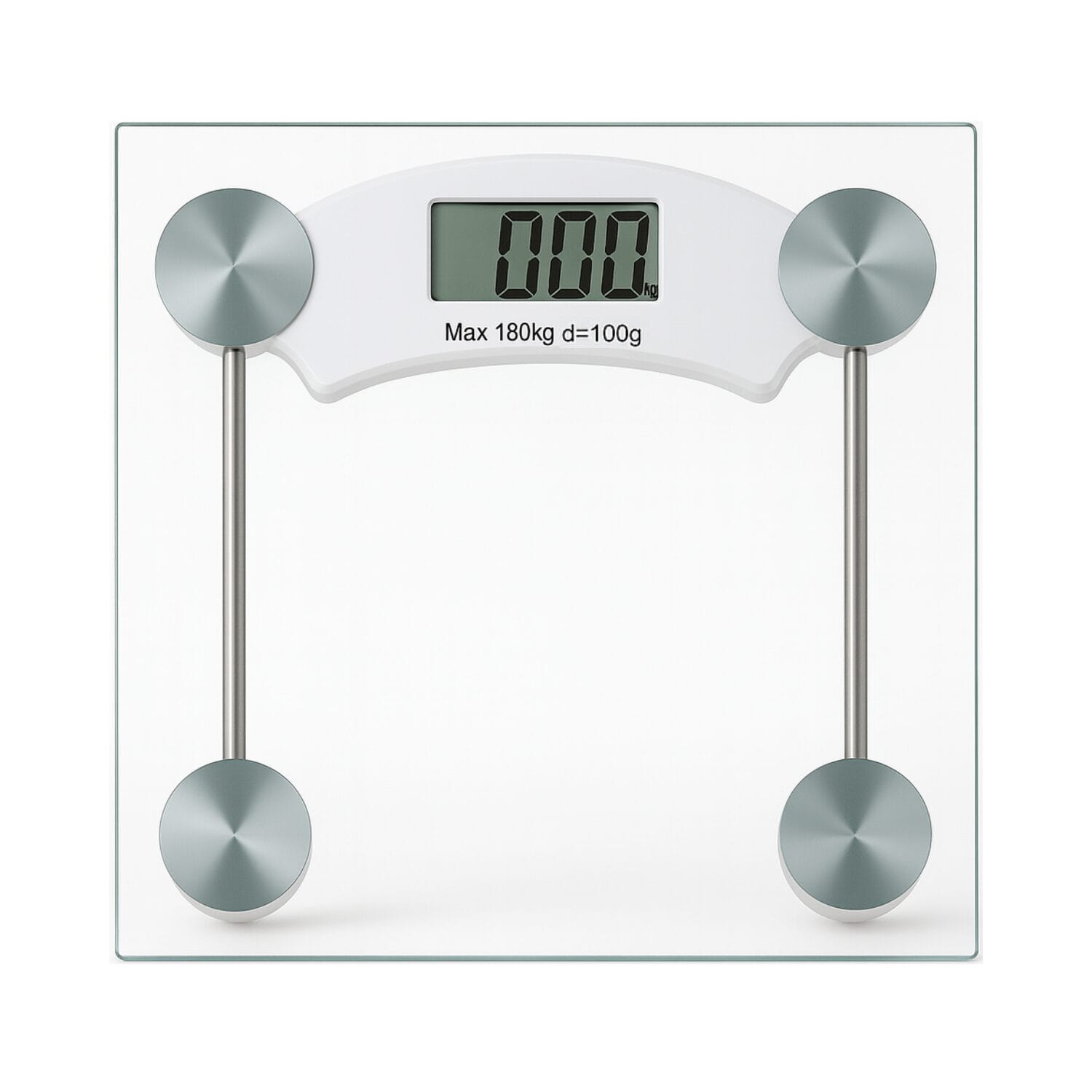 Bilancia Pesapersone Digitale In Vetro Temperato K&uuml;ken Da 180 Kg