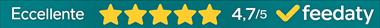 Recensioni Palucart - Eccellente 4.7 su Feedaty