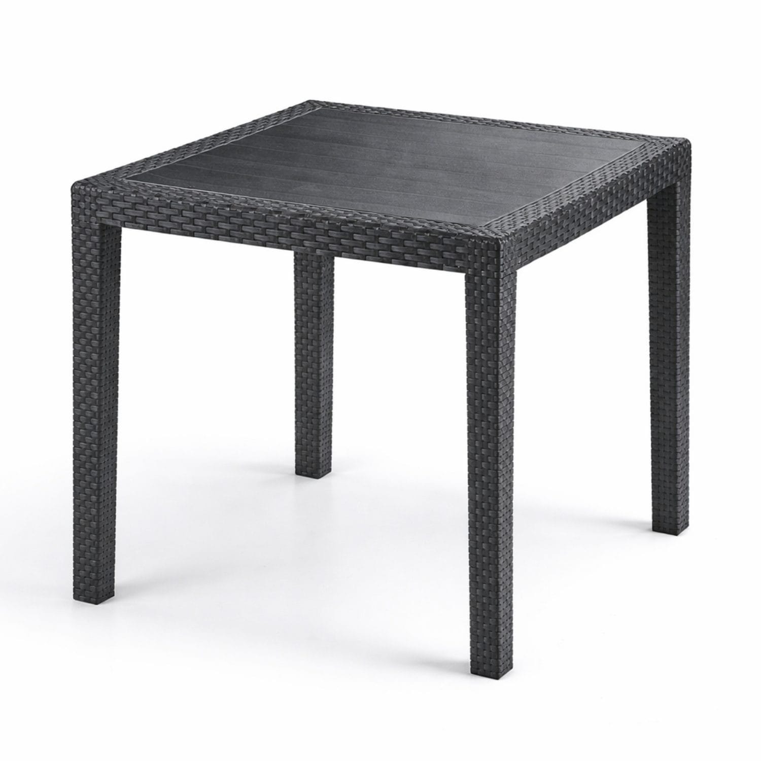 Tavolo Pieghevole Rettangolare Bianco 81x56x63 Cm In Plastica Resistente, Con Foro Per Ombrellone, Ideale Per Giardino, Campeggio E Terrazzo